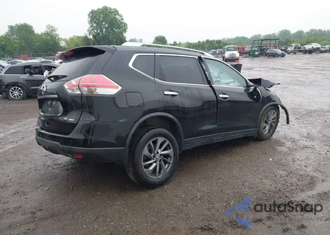 2016 Nissan Rogue Sl from USA, damaged, VIN KNMAT2MV0GP719327